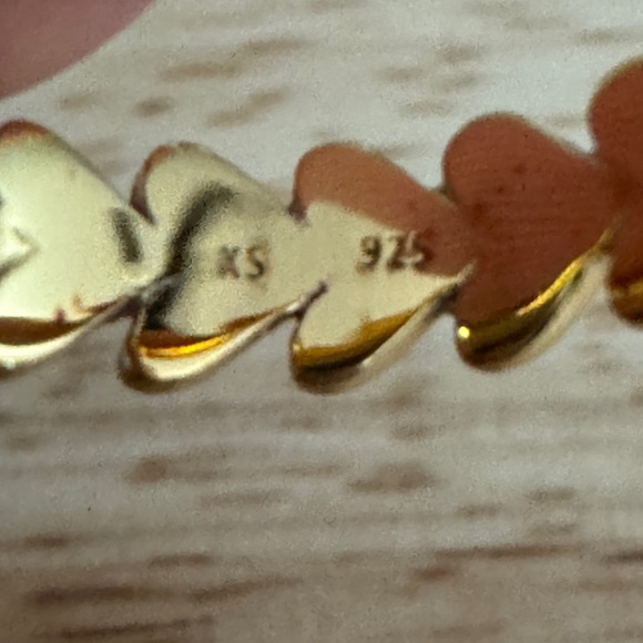 Kendra Scott 18k Gold Vermeil Demi Fine Heart Ring - Size 6 - Picture 3 of 3